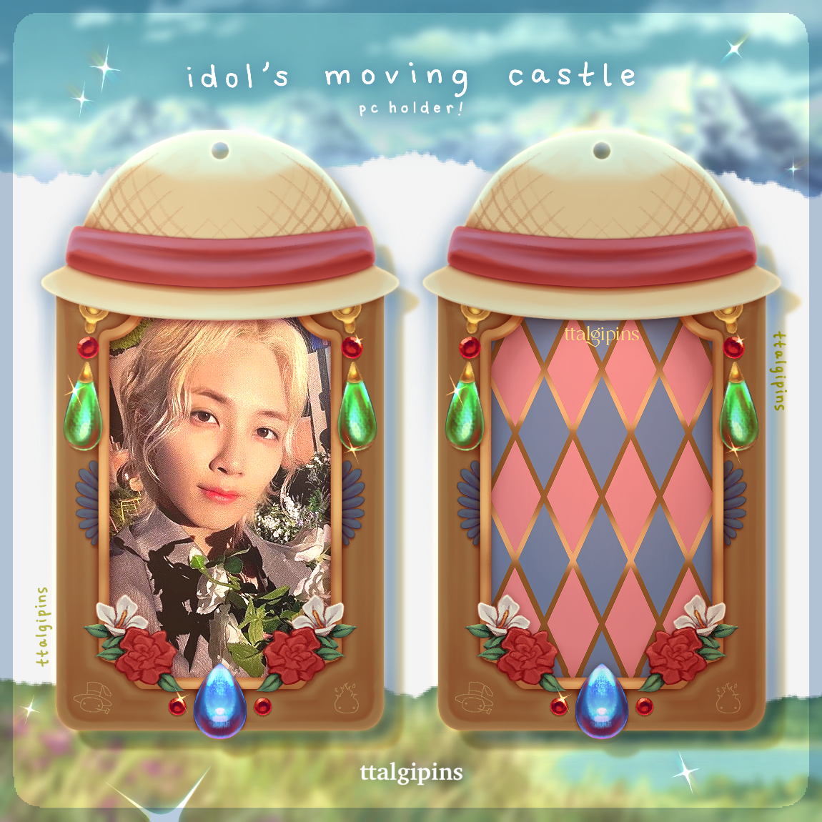 Howl’s ハウルの動く城 'idol’s moving castle' Photocard Holder