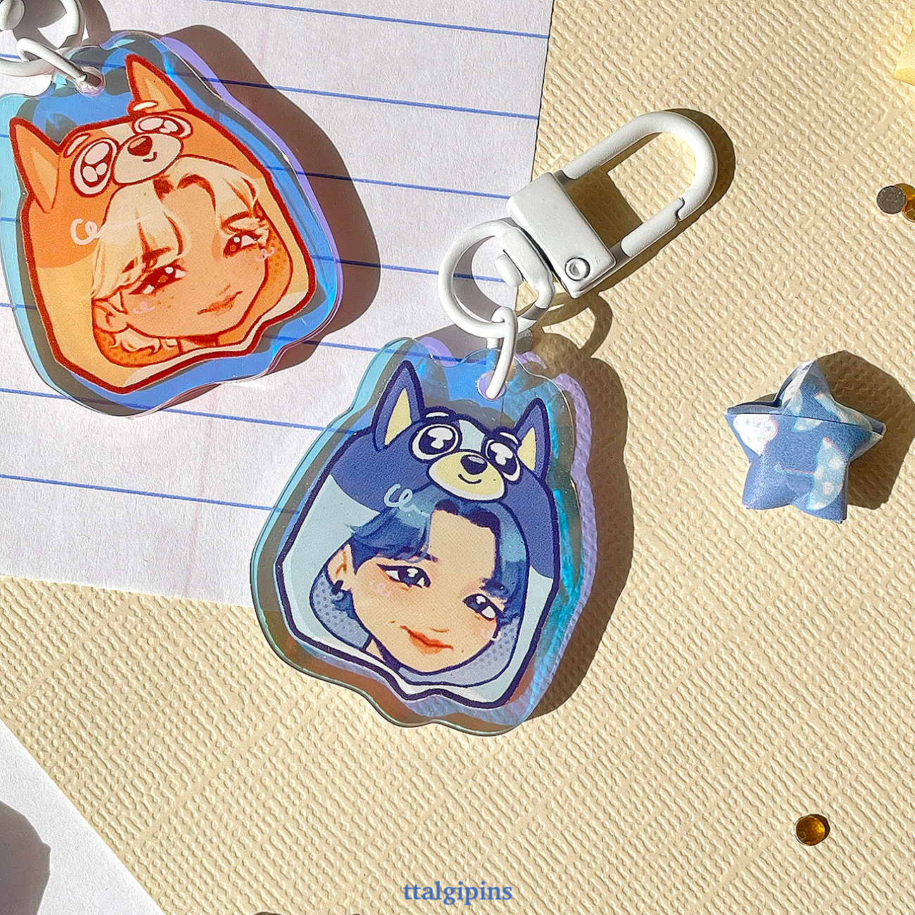 Stray Kids ’호주즈 & Bluey’ Keychains