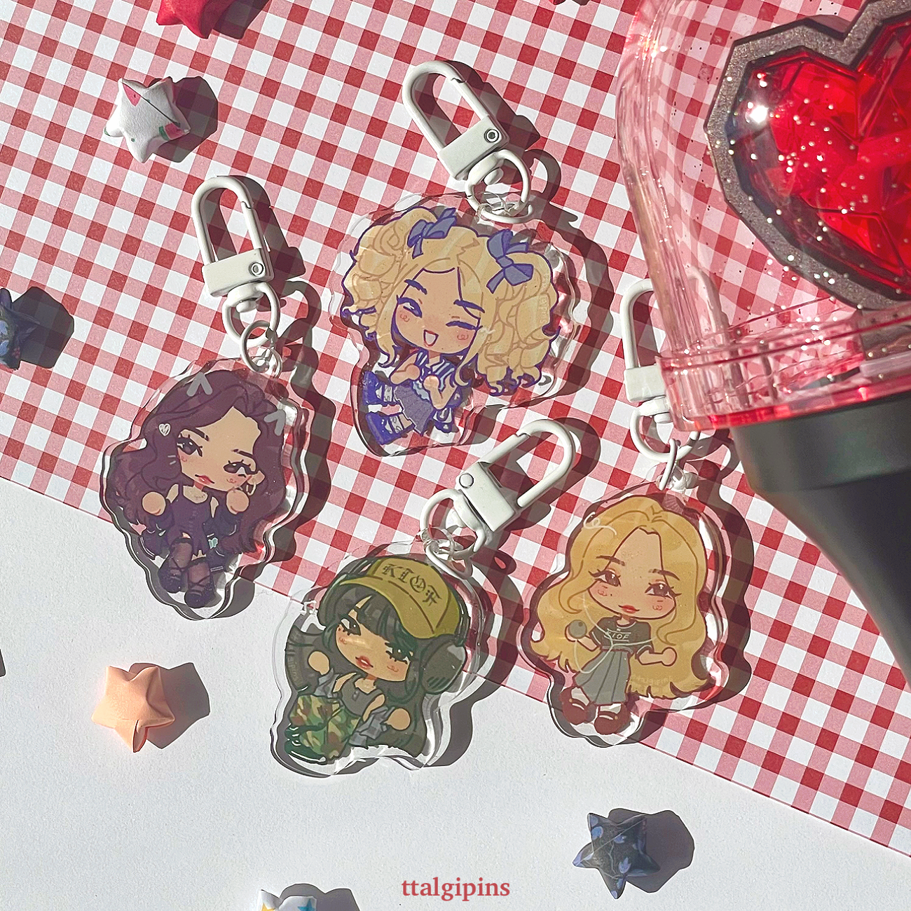 Kiss of Life: Solos! Keychains