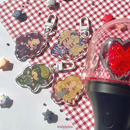 Kiss of Life: Solos! Keychains