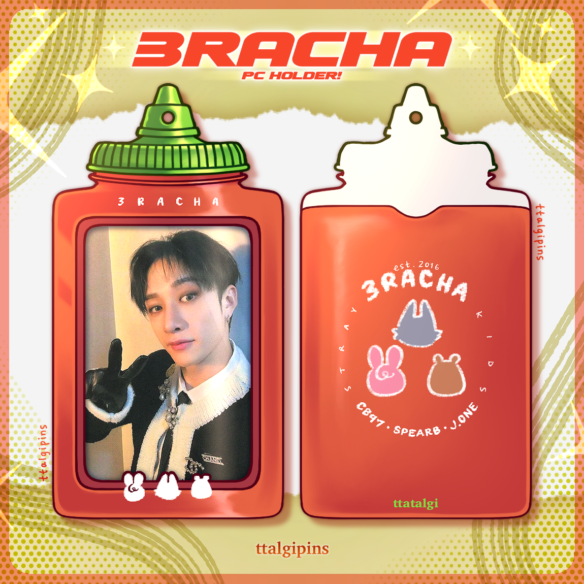 Stray Kids ‘3RACHA’ Photocard Holder