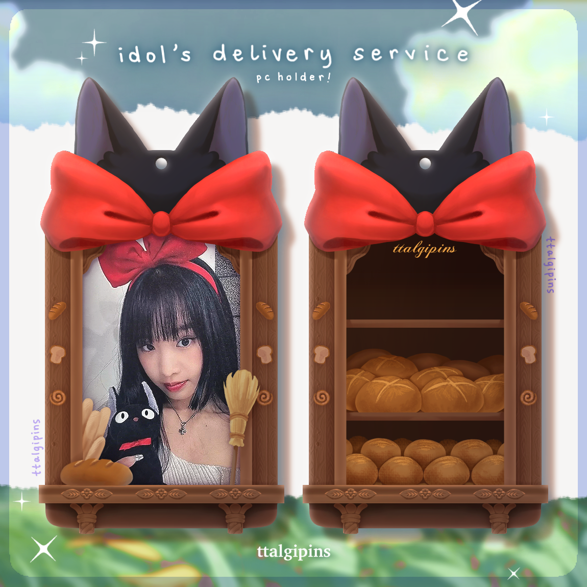 Kiki’s 魔女の宅急便 'idol’s delivery service' Photocard Holder