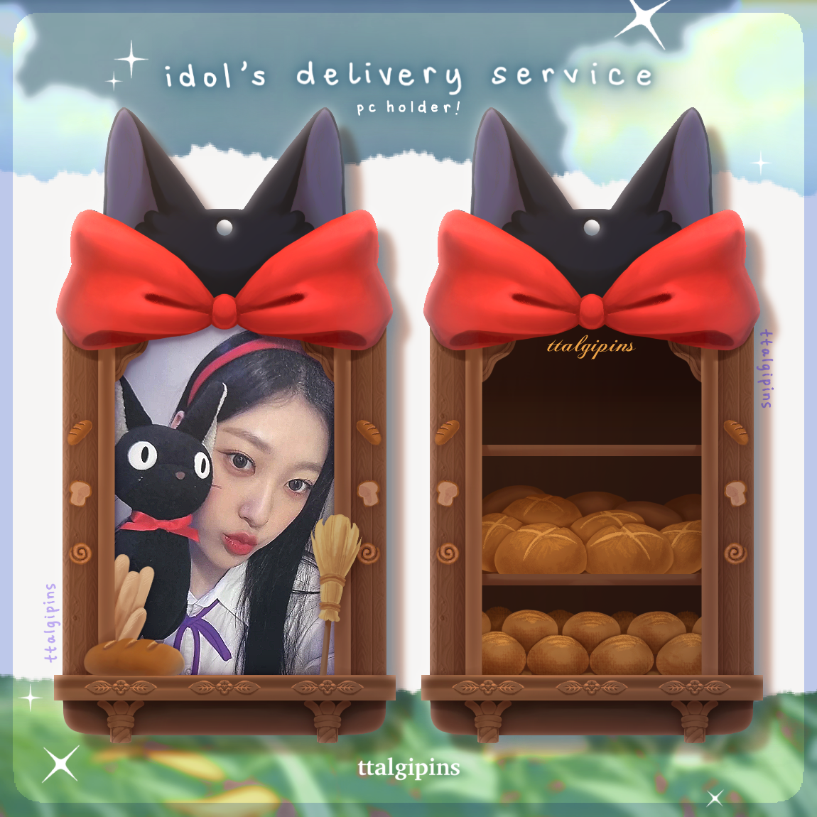 Kiki’s 魔女の宅急便 'idol’s delivery service' Photocard Holder