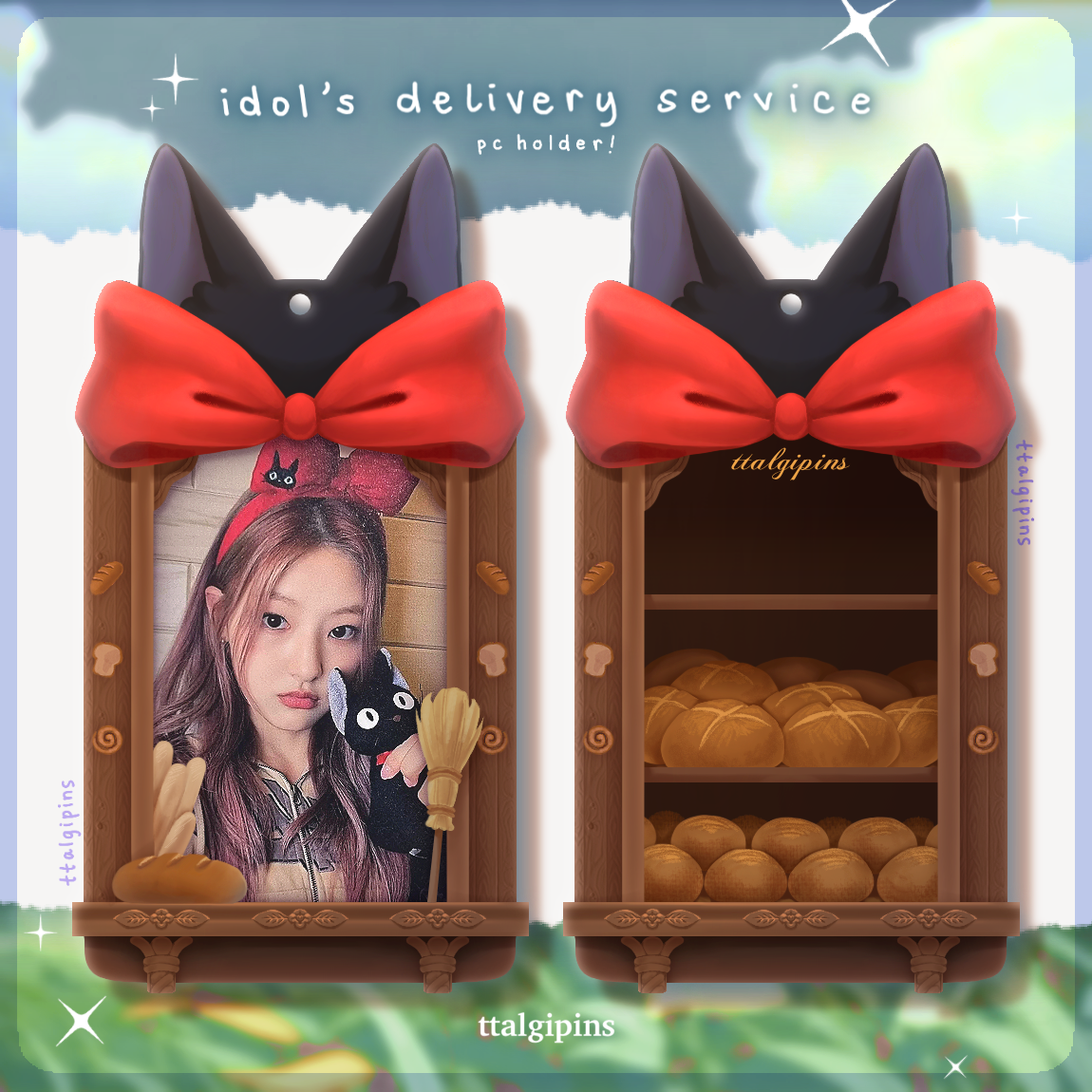 Kiki’s 魔女の宅急便 'idol’s delivery service' Photocard Holder