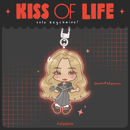 Kiss of Life: Solos! Keychains