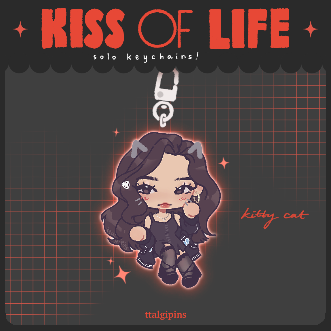 Kiss of Life: Solos! Keychains