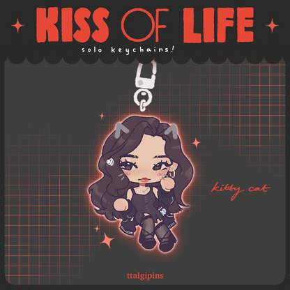 Kiss of Life: Solos! Keychains