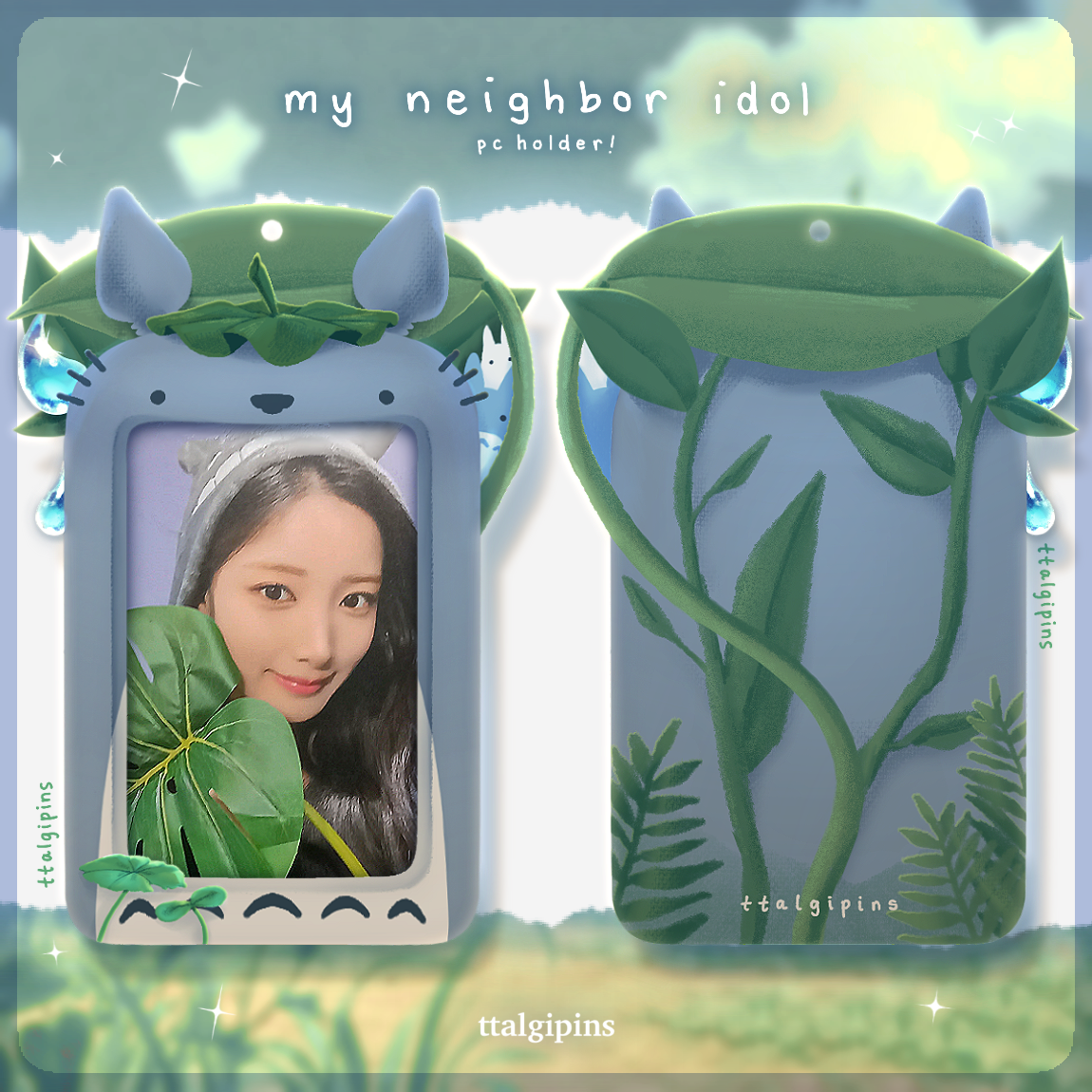 Totoro’s となりのトトロ 'my neighbor idol' Photocard Holder