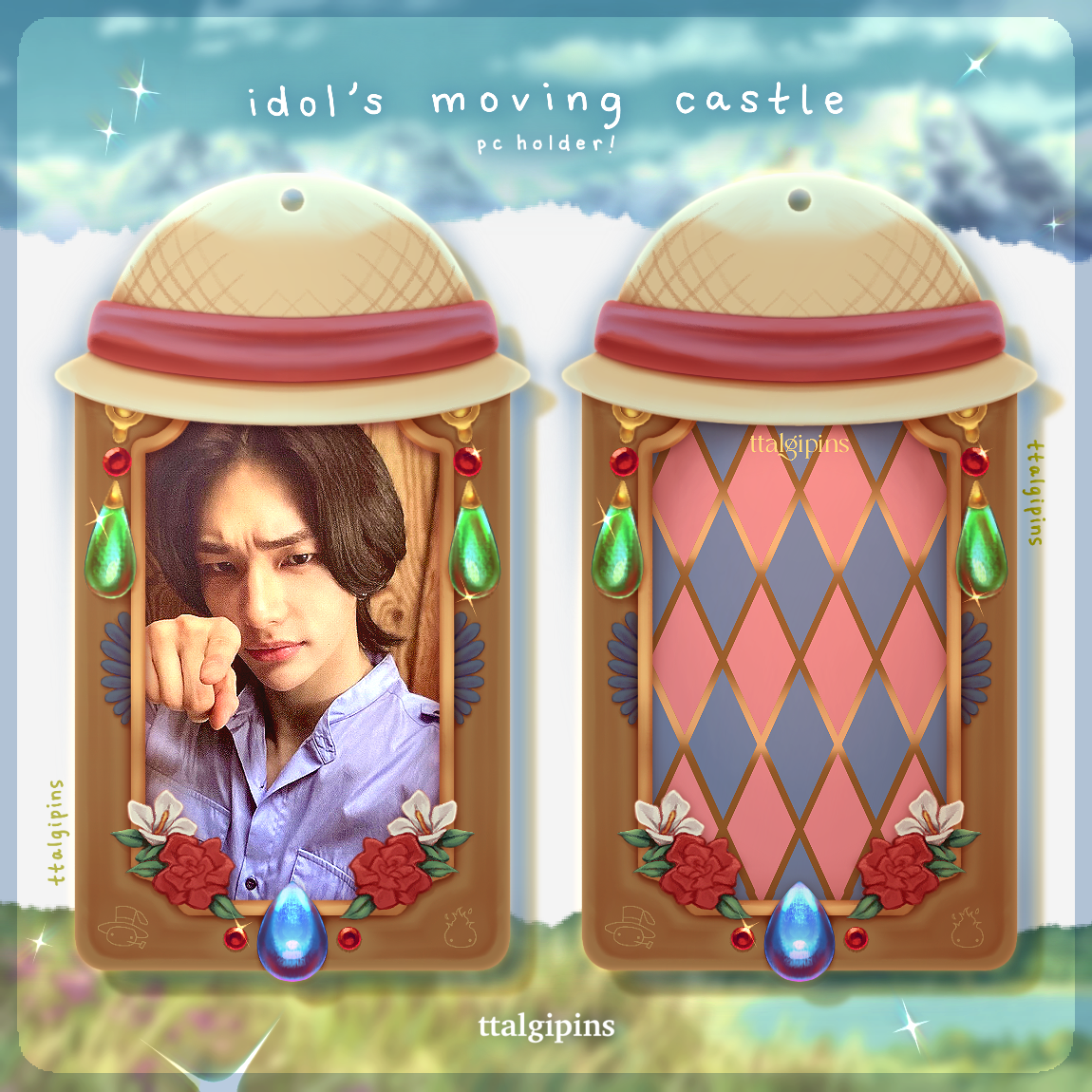 Howl’s ハウルの動く城 'idol’s moving castle' Photocard Holder