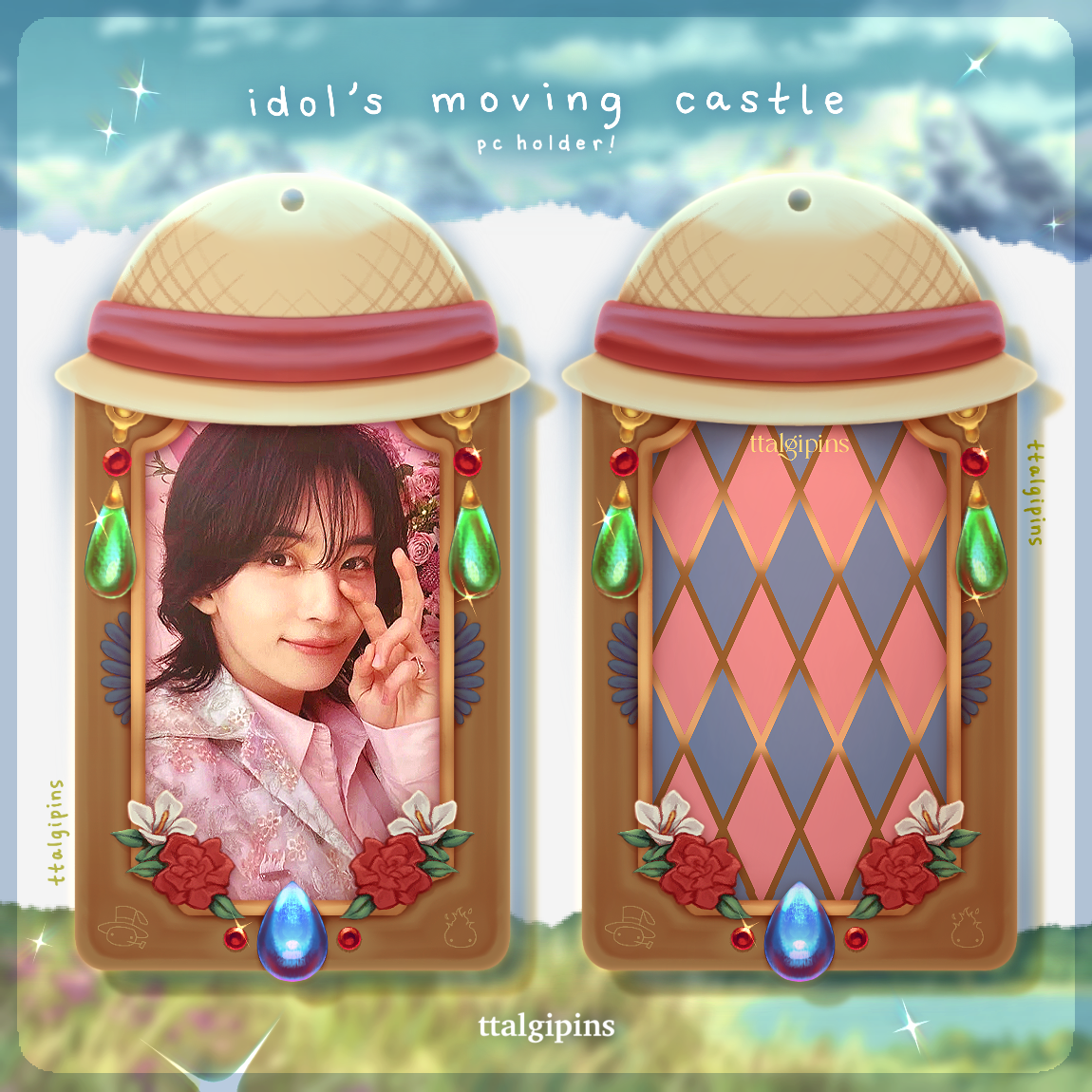 Howl’s ハウルの動く城 'idol’s moving castle' Photocard Holder