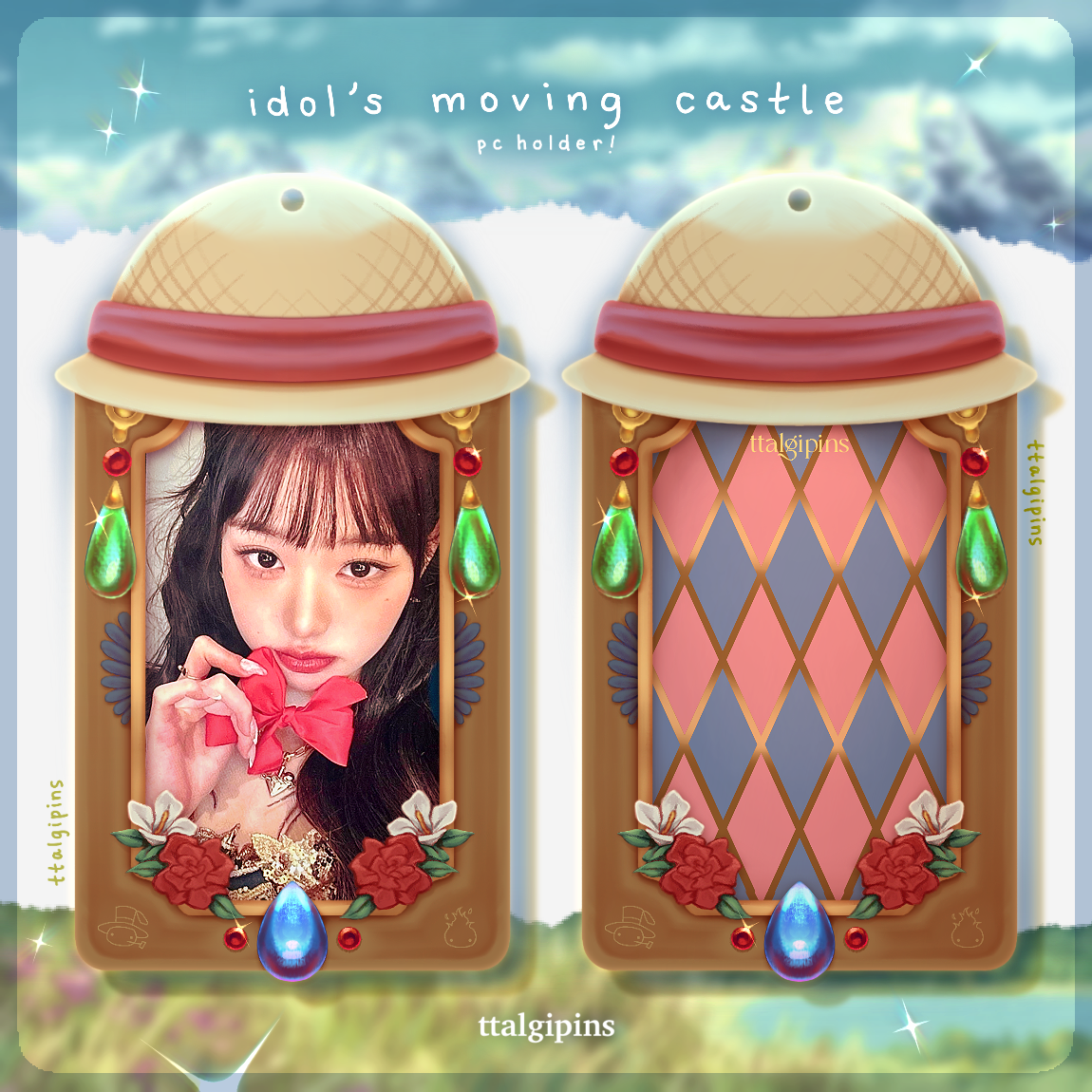 Howl’s ハウルの動く城 'idol’s moving castle' Photocard Holder