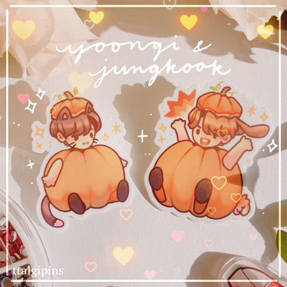 BTS ‘Pumpkin Yoonkook’ Stickers